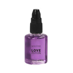 Ulei comestibil SEXITIVE Love Potion - Cotton Candy, pentru masaj și sex oral, efect de încălzire, aromă de vată de zahăr, 30 ml (P13305)
